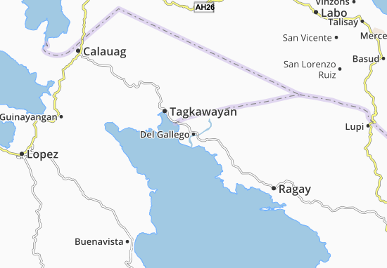 Del Gallego Map