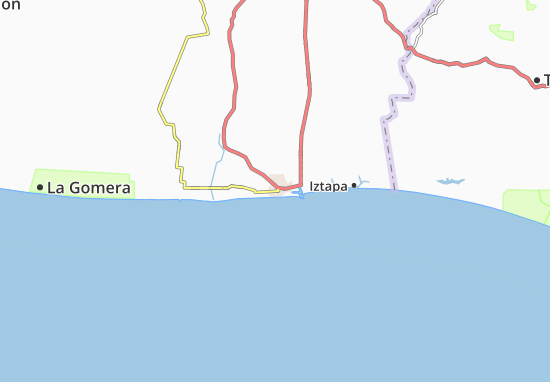 Kaart Plattegrond San José