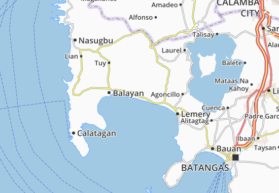 Calaca Map