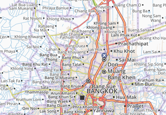 Mapa Bang Phut