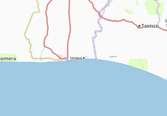 Iztapa Map