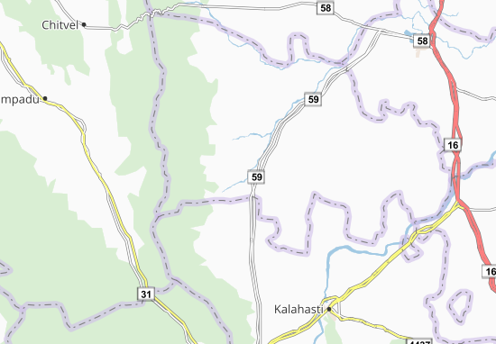 Kaart Plattegrond Venkatagiri