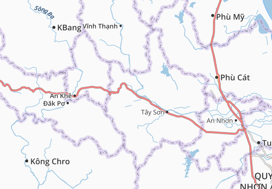 Tây Giang Map