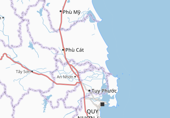 Cát Nhơn Map