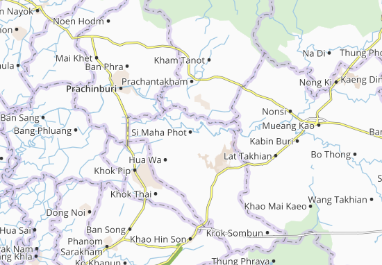 Si Maha Phot Map