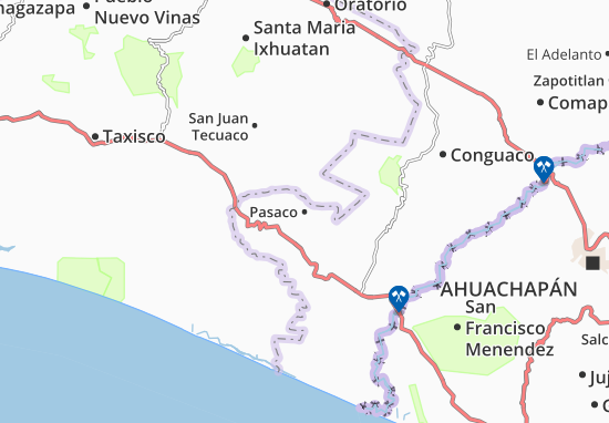 Kaart Plattegrond Pasaco