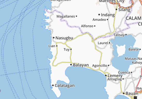 Mapa Tuy
