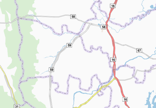 Karte Stadtplan Jayampu