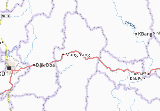 Đak Ta Ley Map
