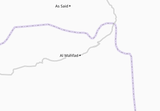 Mapa Al Mahfad