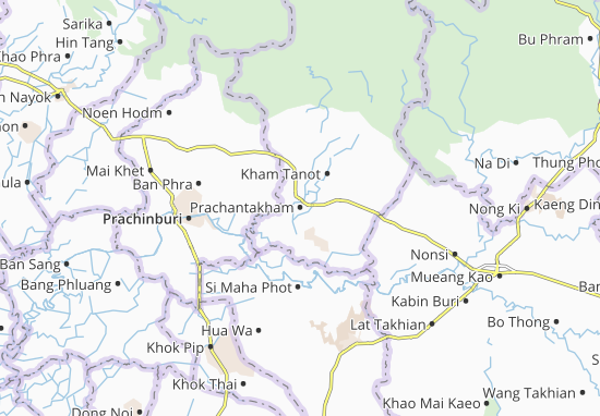 Mappe-Piantine Prachantakham