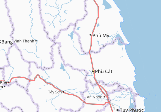 Mapa Cát Lâm