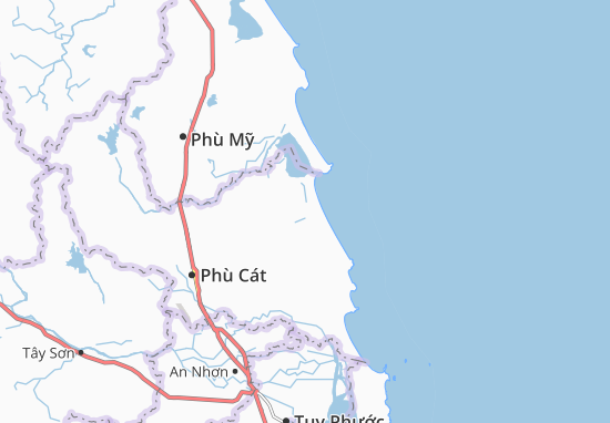 Kaart Plattegrond Cát Thành