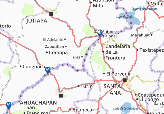 Mapa Plano Jerez
