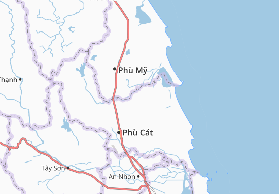 Kaart Plattegrond Cát Tài