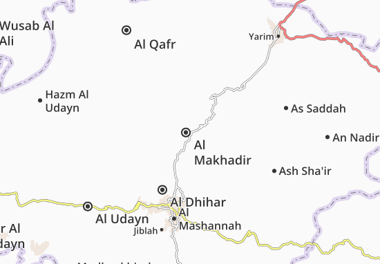 Kaart Plattegrond Al Makhadir