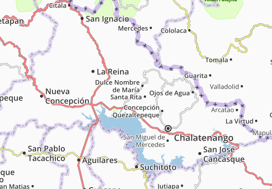 Karte Stadtplan San Rafael