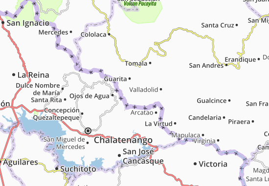San Juan Guarita Map