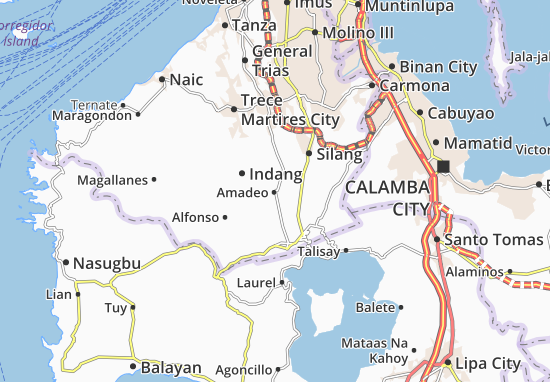 Mapa Amadeo