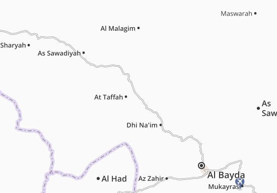 At Taffah Map
