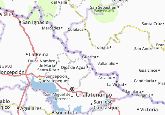 Kaart Plattegrond El Carrizal