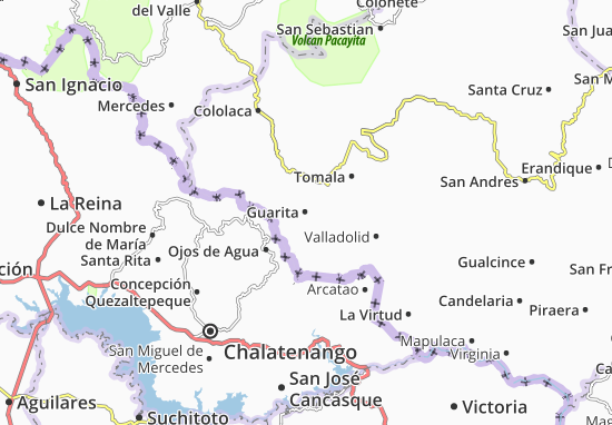 Karte Stadtplan Guarita