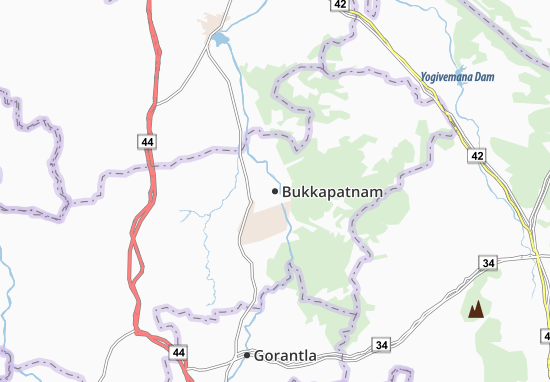 Kaart Plattegrond Bukkapatnam
