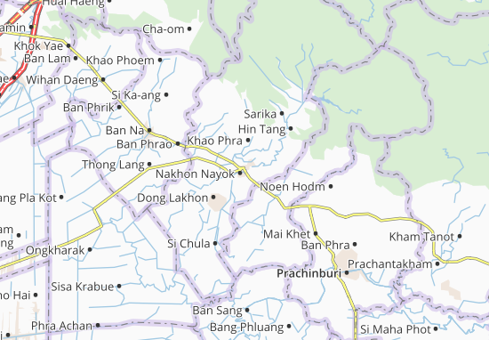 Kaart Plattegrond Ban Yai
