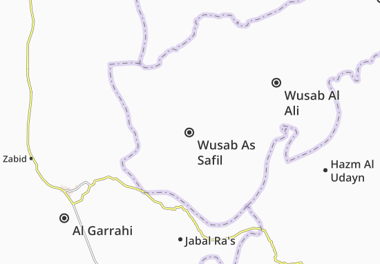 Mapa Wusab As Safil