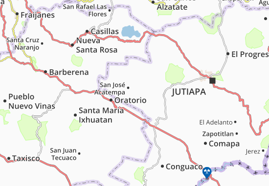 El Copante Map