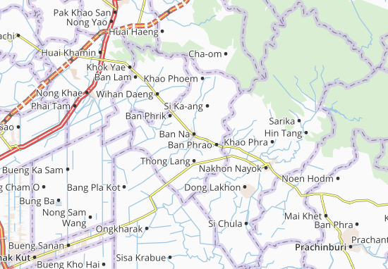 Karte Stadtplan Ban Na