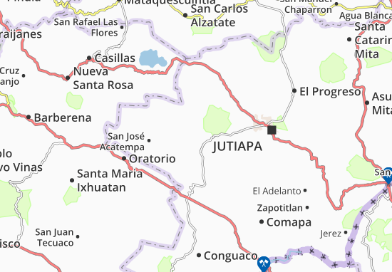 Kaart Plattegrond Quesada