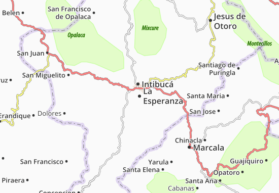 La Esperanza Map