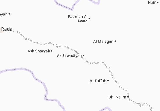 Karte Stadtplan As Sawadiyah
