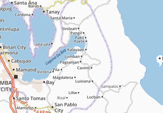 Karte Stadtplan Lumban