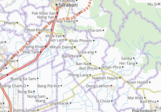 Ban Phrik Map