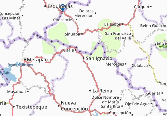 San Ignacio Map
