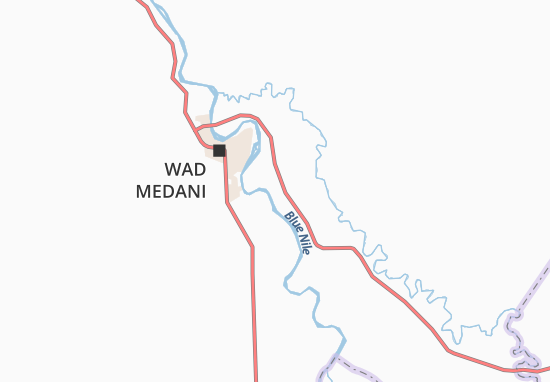 Mapa Danagla