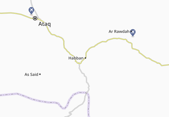 Mapa Habban