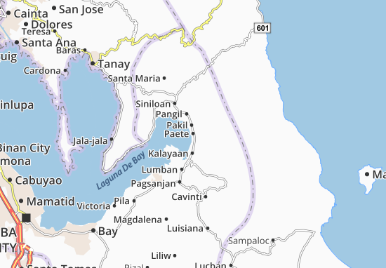 Paete Map