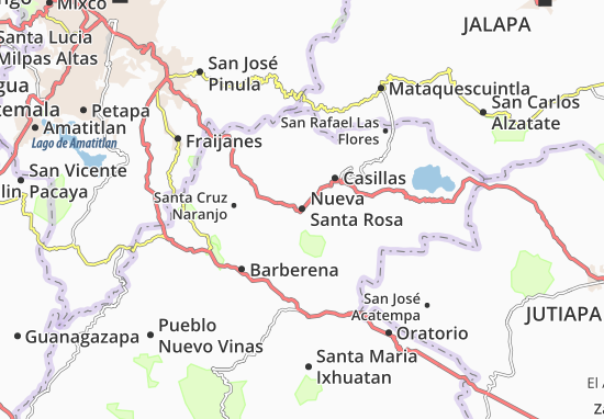 Nueva Santa Rosa Map