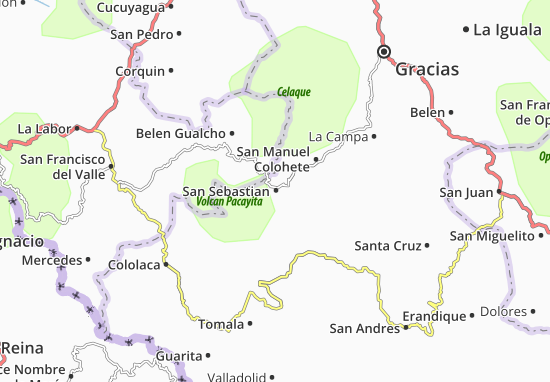 Mapa San Sebastian