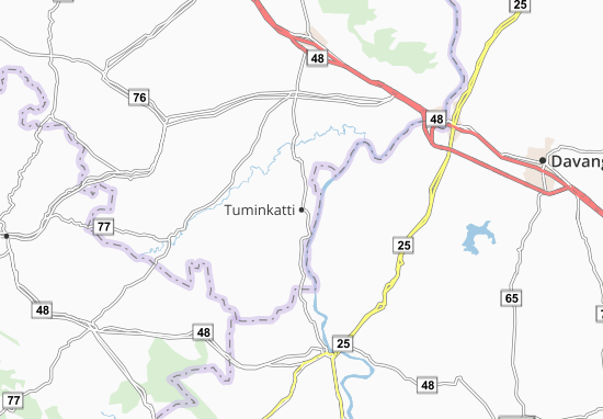 Tuminkatti Map