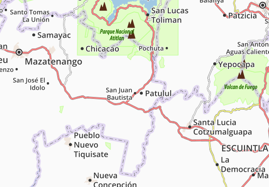 Carte-Plan San Juan Bautista