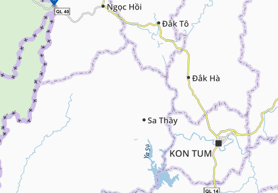 Sa Nhơn Map