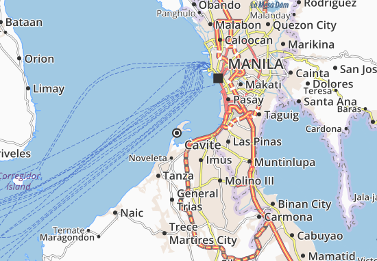 Karte Stadtplan Barangay 62