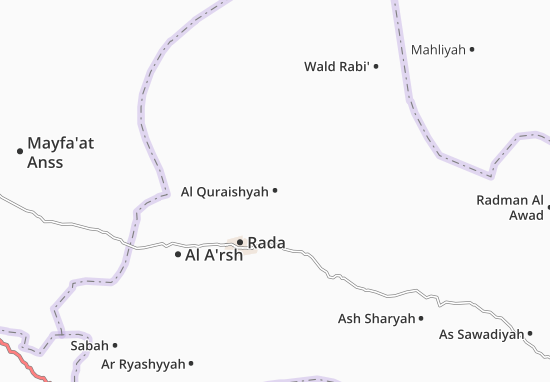 Karte Stadtplan Al Quraishyah