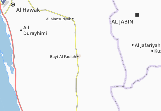 Mapa Bayt Al Faqiah