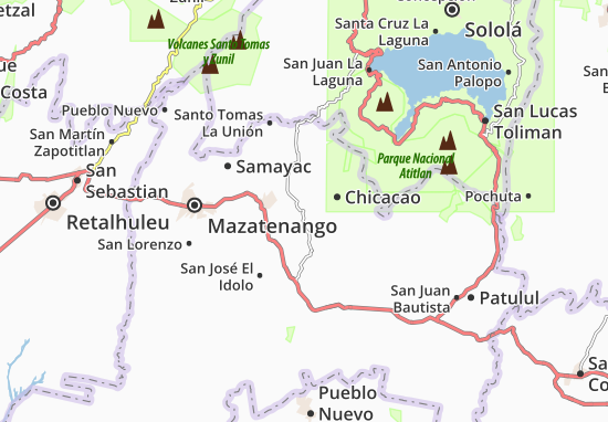 Carte-Plan San Miguel Panan