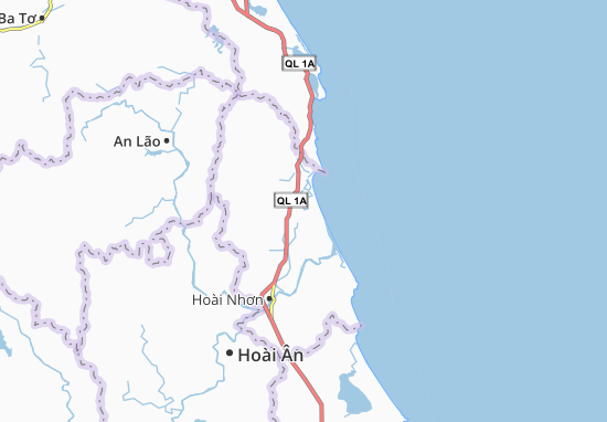 Karte Stadtplan Tam Quan Nam